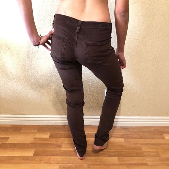 AG Corduroy Ankle Skinny Pants Size 26R - Picture 8 of 12